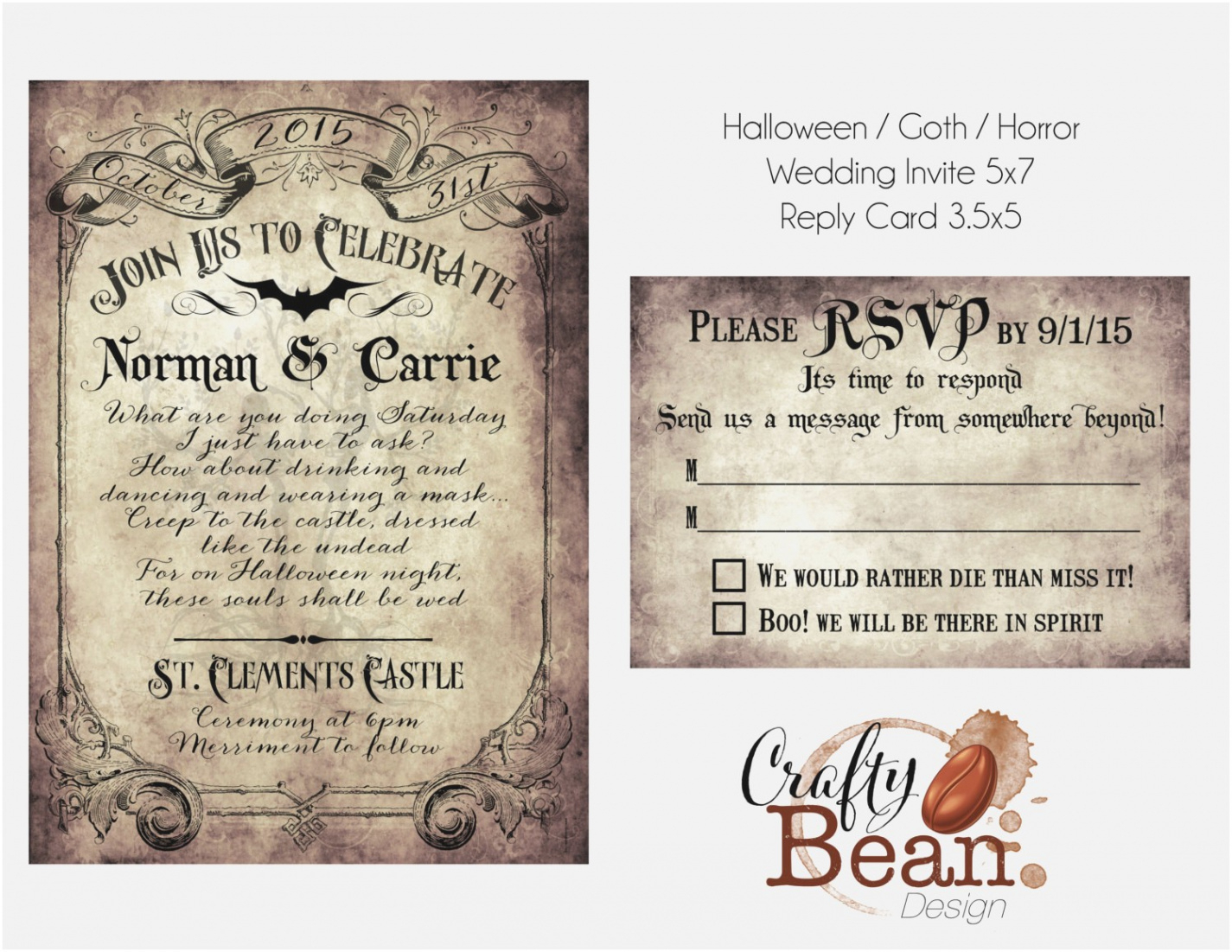 Halloween Wedding Invitations Templates Wedding Theme And Decorations regarding proportions 1425 X 1101