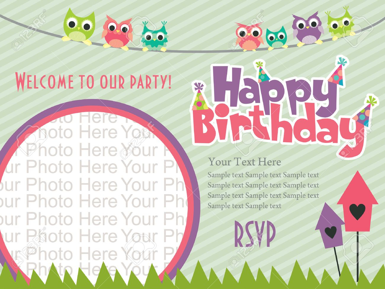 Happy Birthday Invitation Template Invitation Templates Free inside proportions 1300 X 975