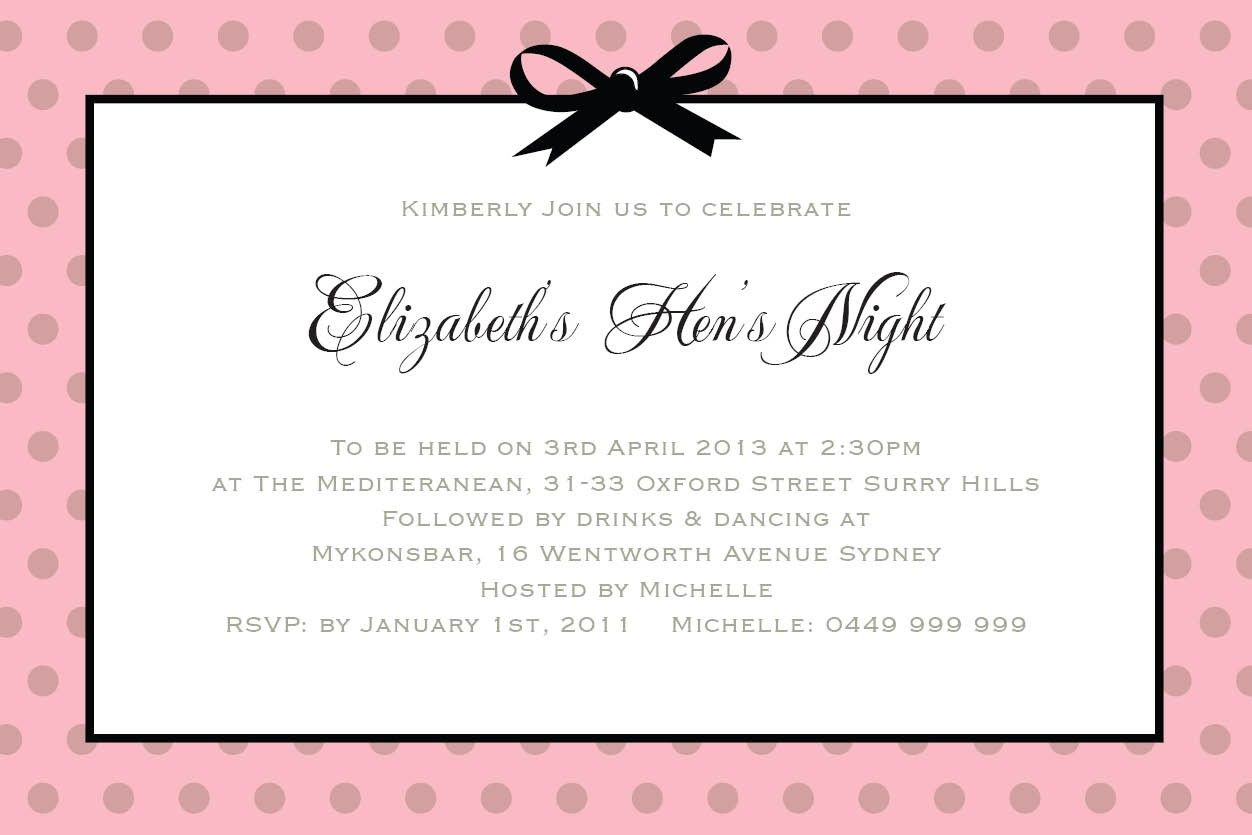 Hen Party Invite Wording Choice Image Invitations Ideas On Funny within dimensions 1252 X 835