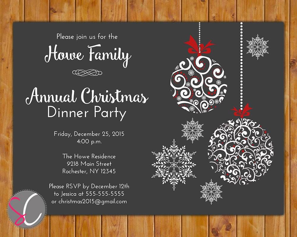 Holiday Party Invitations Free Templates Christmas Crafts regarding measurements 1000 X 800