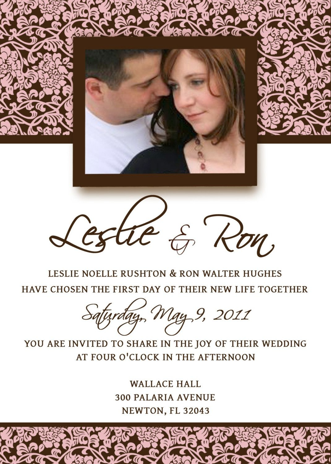 Homemade Wedding Invitation Template Invitation Templates Cool inside size 1071 X 1500