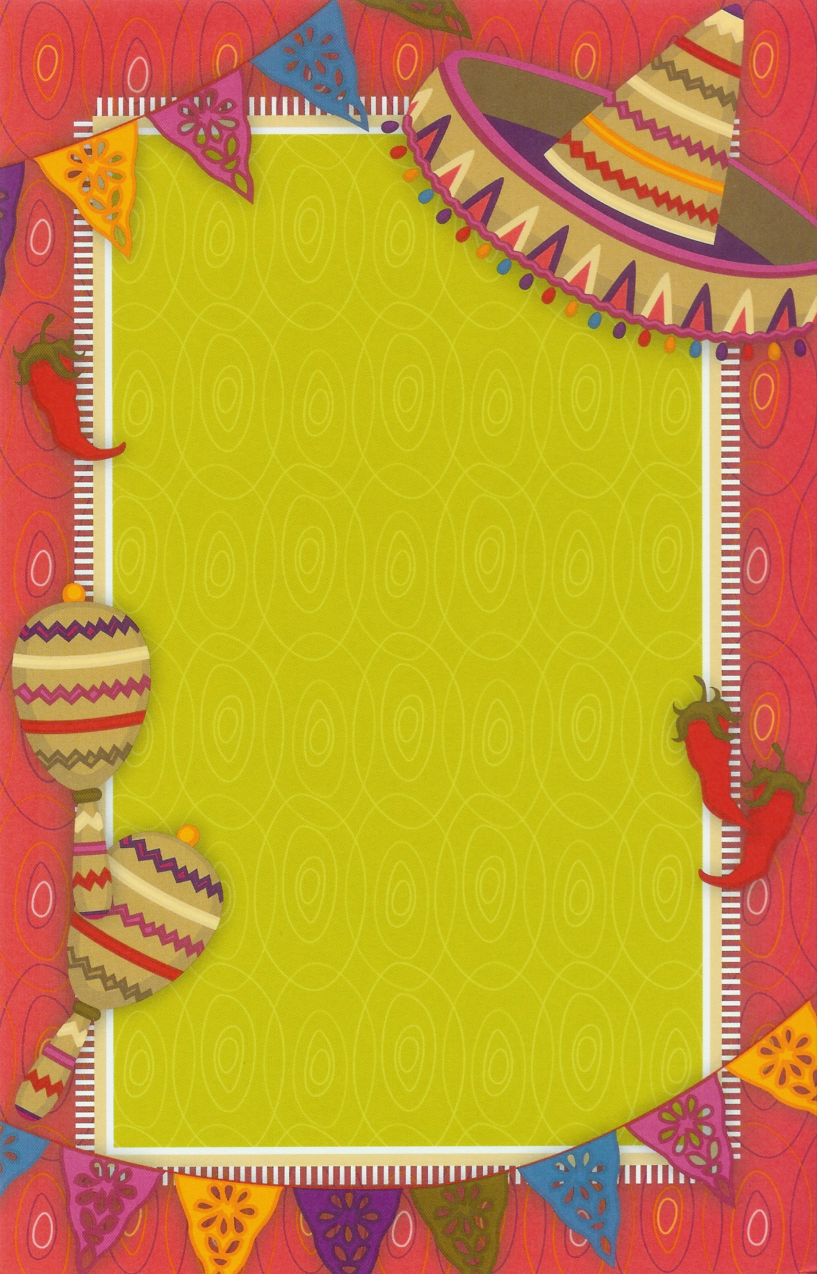 Hot Fiesta Invitation Cards And Free Printable Fiesta Party inside measurements 1176 X 1834