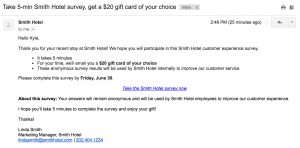 How To Compose A Great Survey Invitation Email Template Rybbon pertaining to sizing 1738 X 860