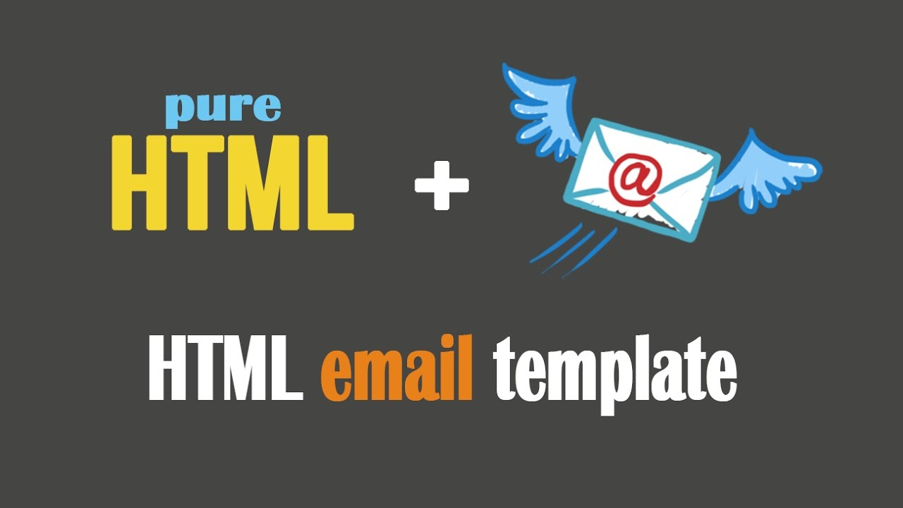 How To Design Html Email Template Send Via Gmail Newsletter throughout sizing 1280 X 720