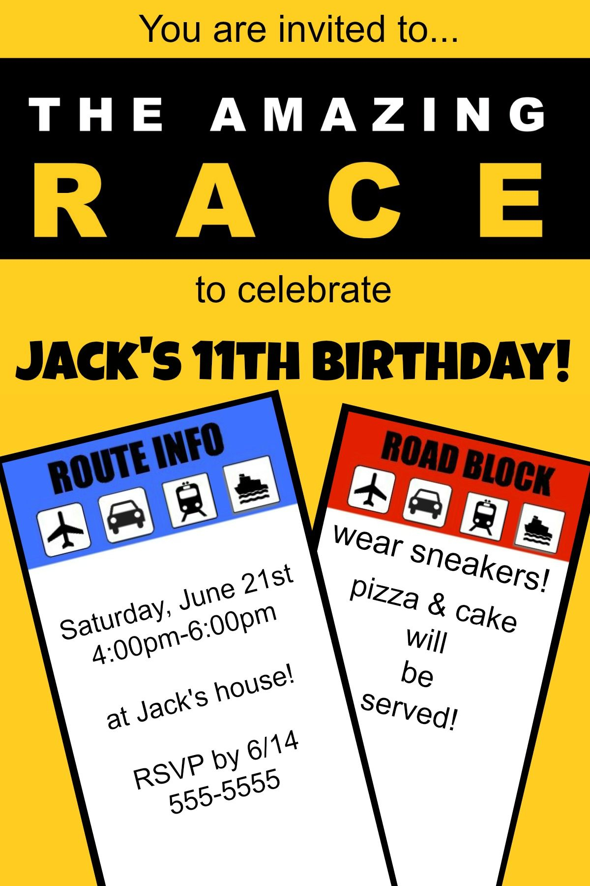 How To Host An Amazing Race Birthday Party At Home Ideas For My for dimensions 1200 X 1800