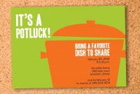 Ideas For Office Potluck Invitation Template About Letter Template with proportions 1200 X 777