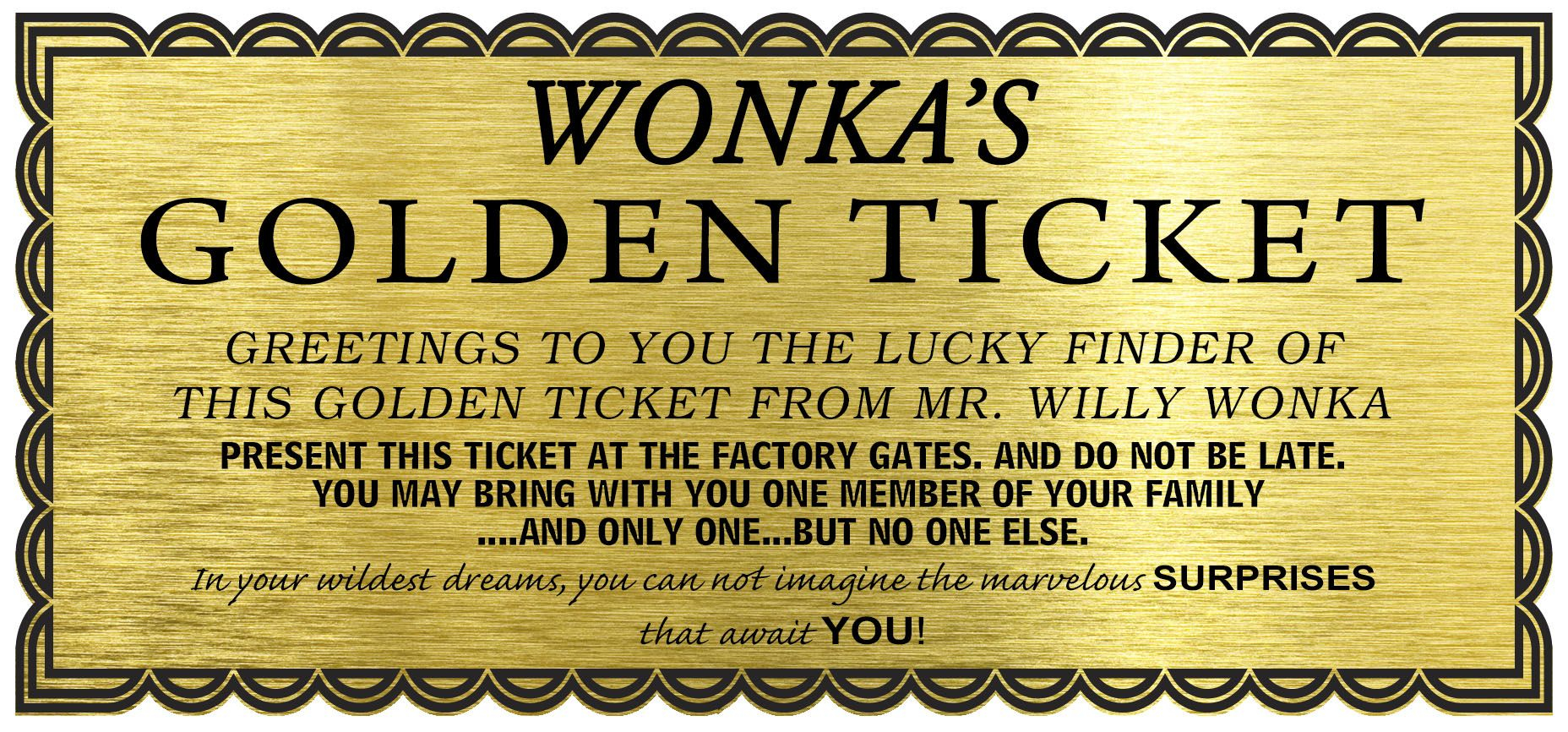 Image Result For Willy Wonka Golden Ticket Template Free Download with regard to measurements 1856 X 866