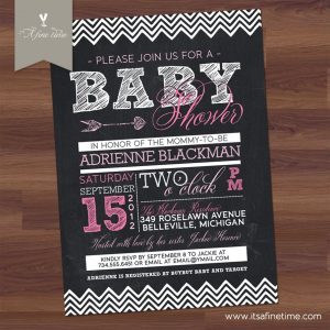 Inspirational Chalkboard Ba Shower Invitations And Ba Shower intended for proportions 906 X 906