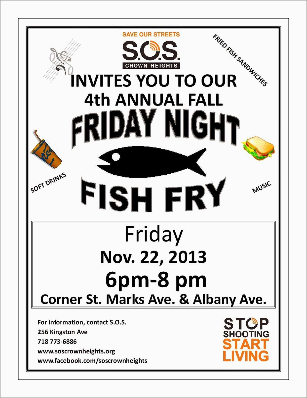 Fish Fry Invitation Template • Business Template Ideas