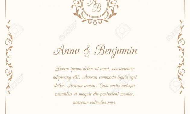 Invitation Card With Monogram Wedding Invitation Save The Date throughout proportions 1300 X 1300