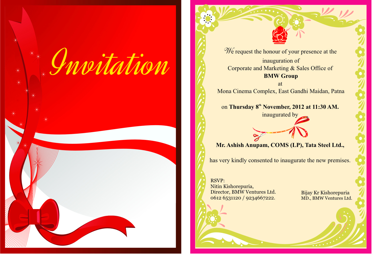 Invitation Cards Printing For Just Rs 170 inside sizing 1564 X 1055