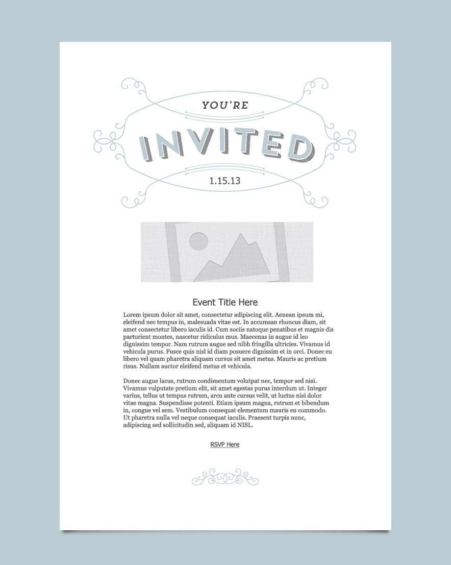 Invitation Email Marketing Templates Invitation Email Templates pertaining to proportions 884 X 1107