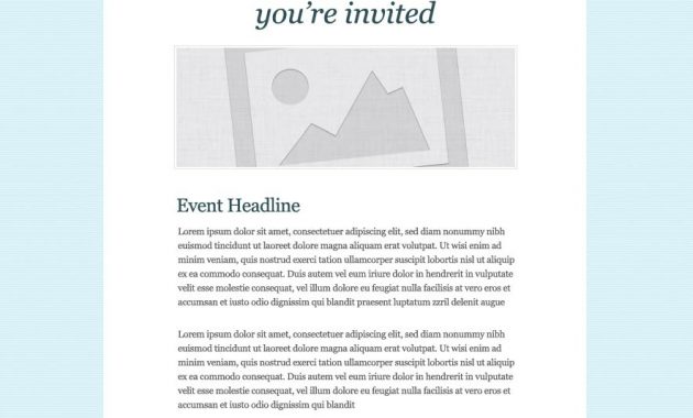 Invitation Email Marketing Templates Invitation Email Templates throughout dimensions 884 X 1107