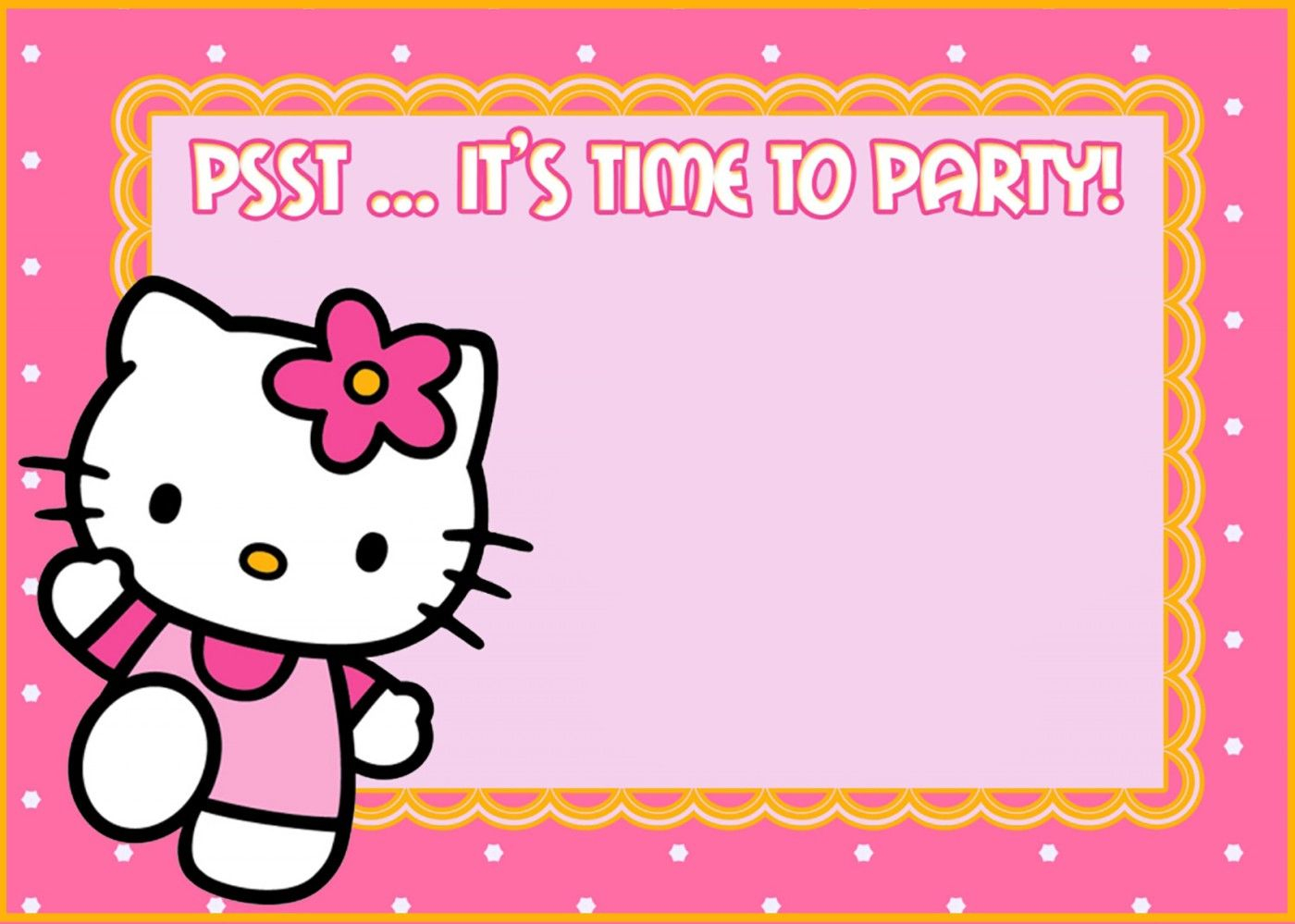 Kitty Party Invitation Template Invitation Templates Free within measurements 1400 X 999