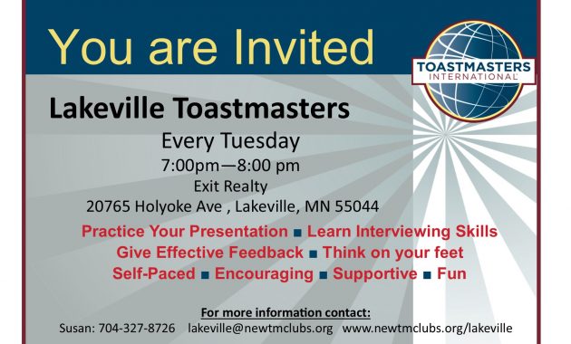 Lakeville Toastmasters intended for dimensions 1754 X 1240