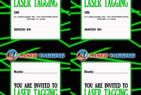 Laser Tag Free Printables Laser Tag Invitations Printable Free intended for sizing 2550 X 3300