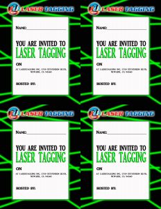 Laser Tag Free Printables Laser Tag Invitations Printable Free intended for sizing 2550 X 3300