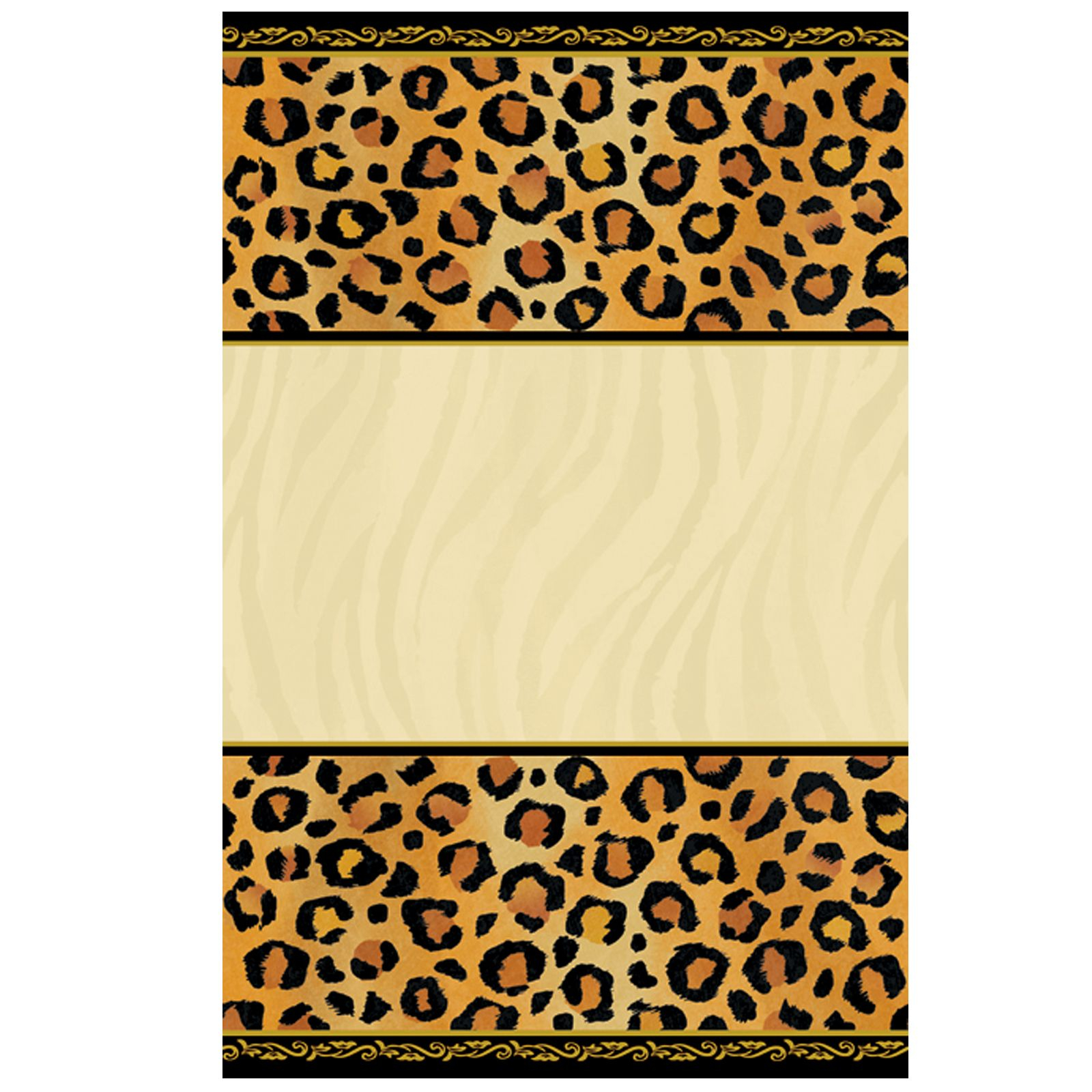 Leopard Print Invitations Printable Free Cakepins Cheetah pertaining to size 1600 X 1600