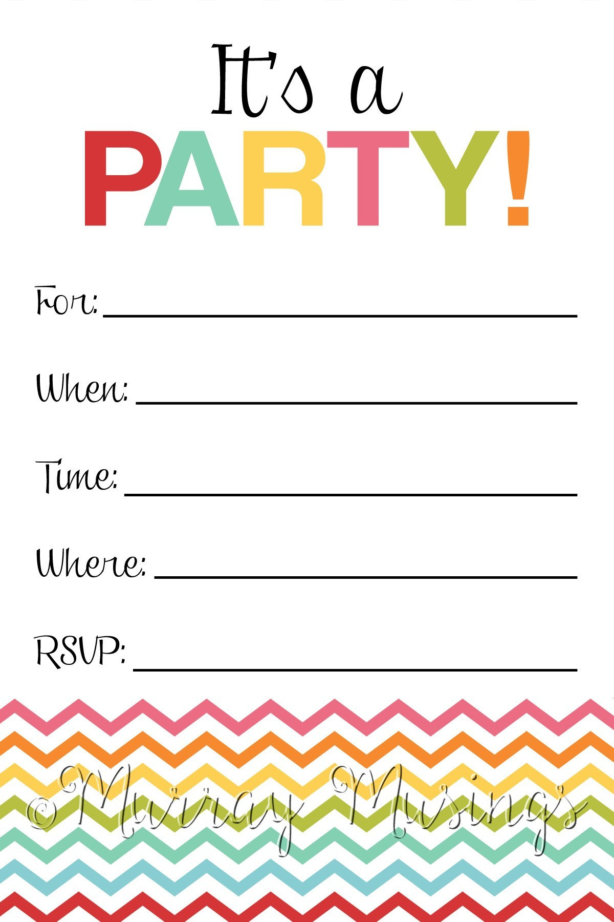 Lovely Free Printable Birthday Invitation Templates For Adults Www for size 1200 X 1800