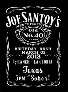 Lovely Jack Daniels Invitation Template Free Best Of Template with measurements 1011 X 1367