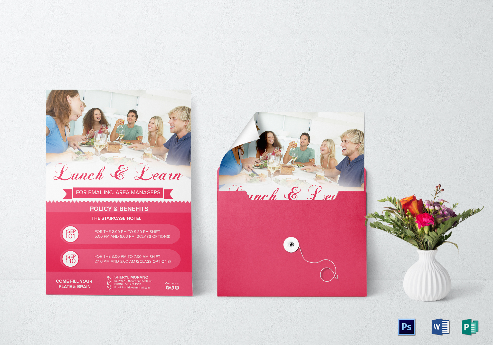 Lunch And Learn Invitation Template with dimensions 1920 X 1344