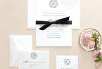 Martha Stewart Wedding Invitations Anarchistshemale intended for sizing 954 X 954