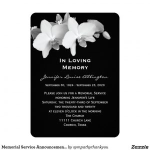 Memorial Service Invitation Template Wosing Template Design pertaining to size 1104 X 1104