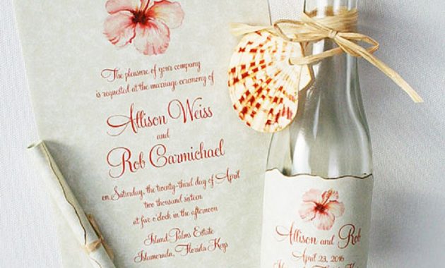 Message In A Bottle Invitation Template Wedding Invitation In A regarding dimensions 900 X 958