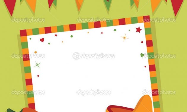 Mexican Fiesta Invitation Templates Free Fiesta Invites intended for size 1020 X 1020