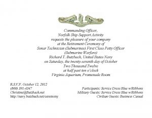 Military Retirement Ceremony Invitations Party Invitations Ideas regarding size 1216 X 944