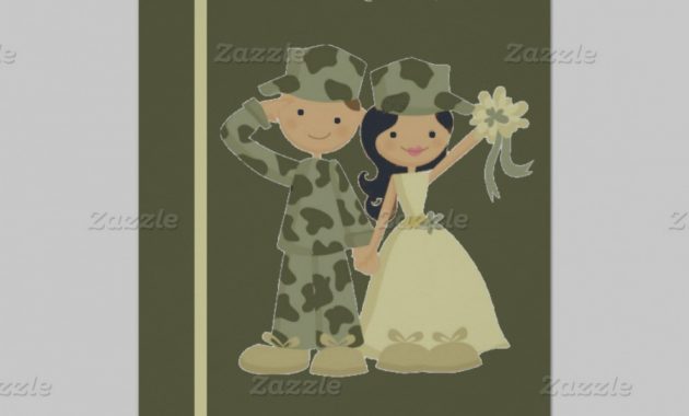 Military Wedding Invitations Templates Invitation Template Ideas with proportions 990 X 990