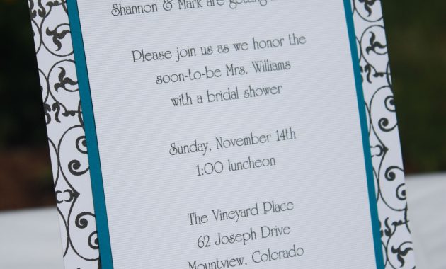 More Blue Wedding Homemade Wedding Invitations Handmade inside sizing 2848 X 4272