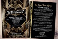 Murder Mystery Dinner Party Invitation Vintage Party Invitation intended for sizing 1500 X 1125