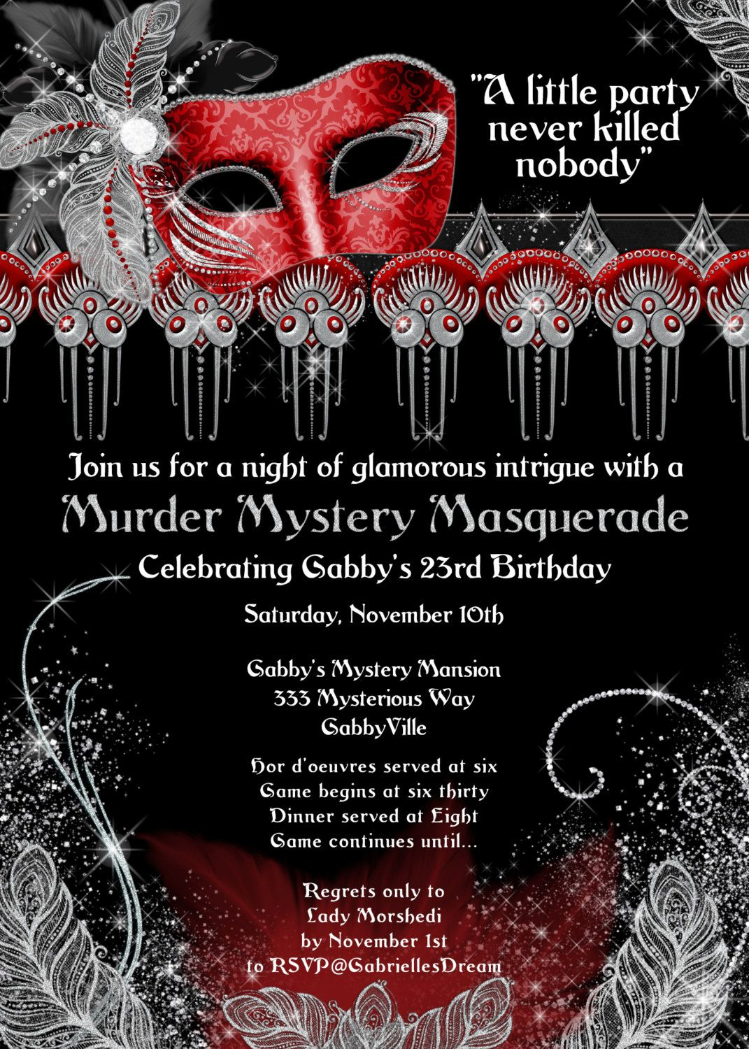 Murder Mystery Invitation Template Invitation Template Ideas with dimensions 1071 X 1500