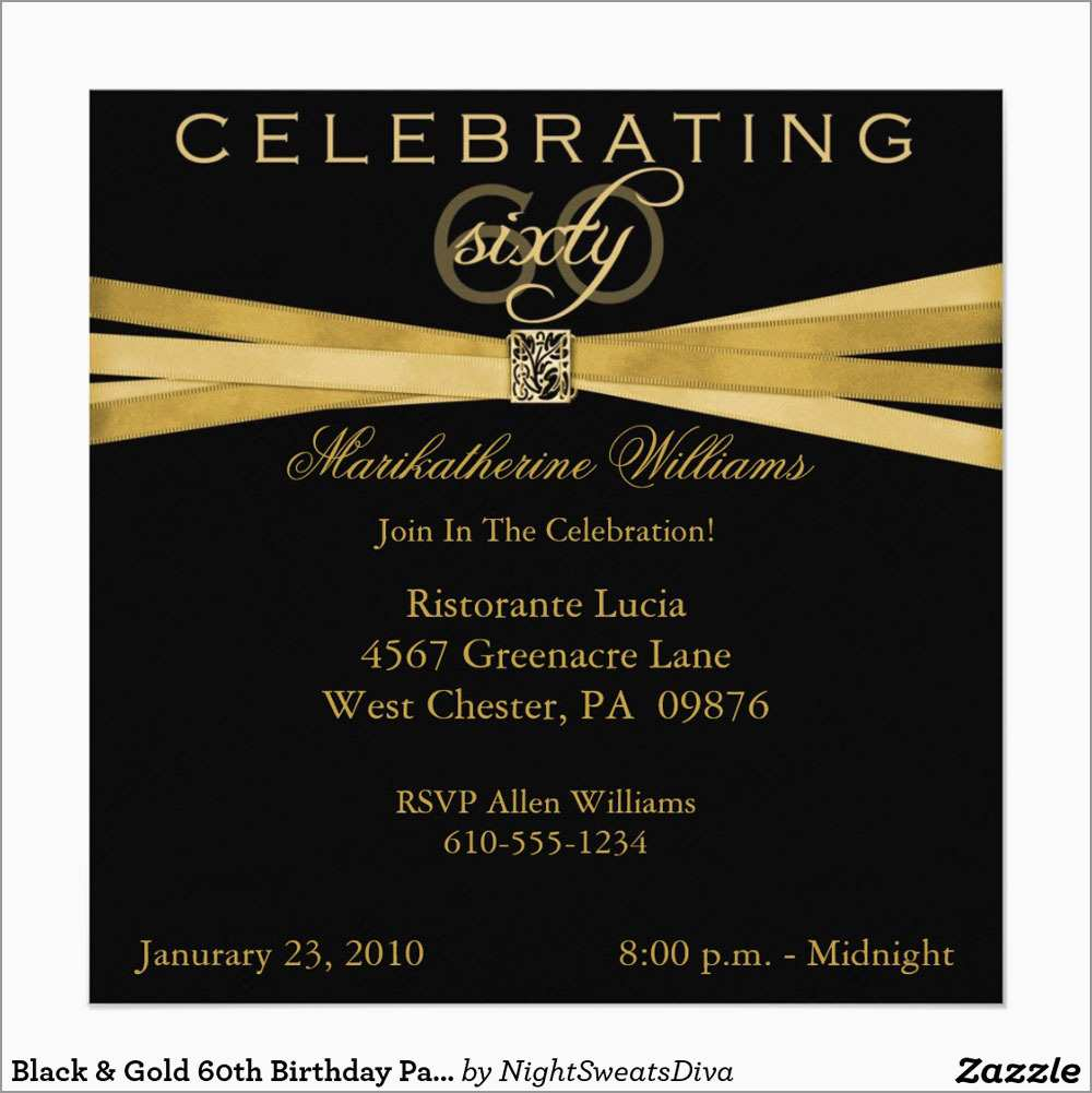 New 60th Birthday Party Invitations Free Templates Best Of Template inside dimensions 1000 X 1001