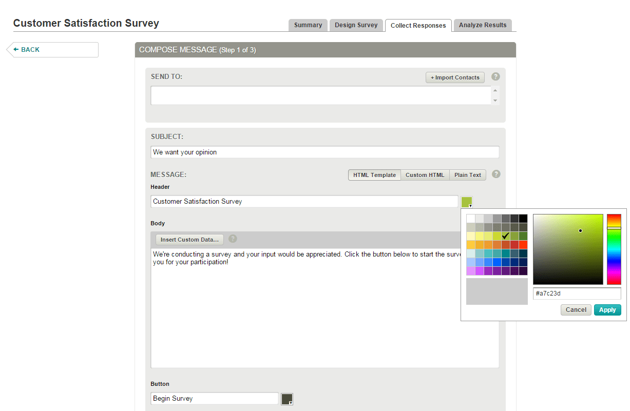 New Send Sleek Survey Email Invites Manage Contacts And Track pertaining to proportions 1227 X 801