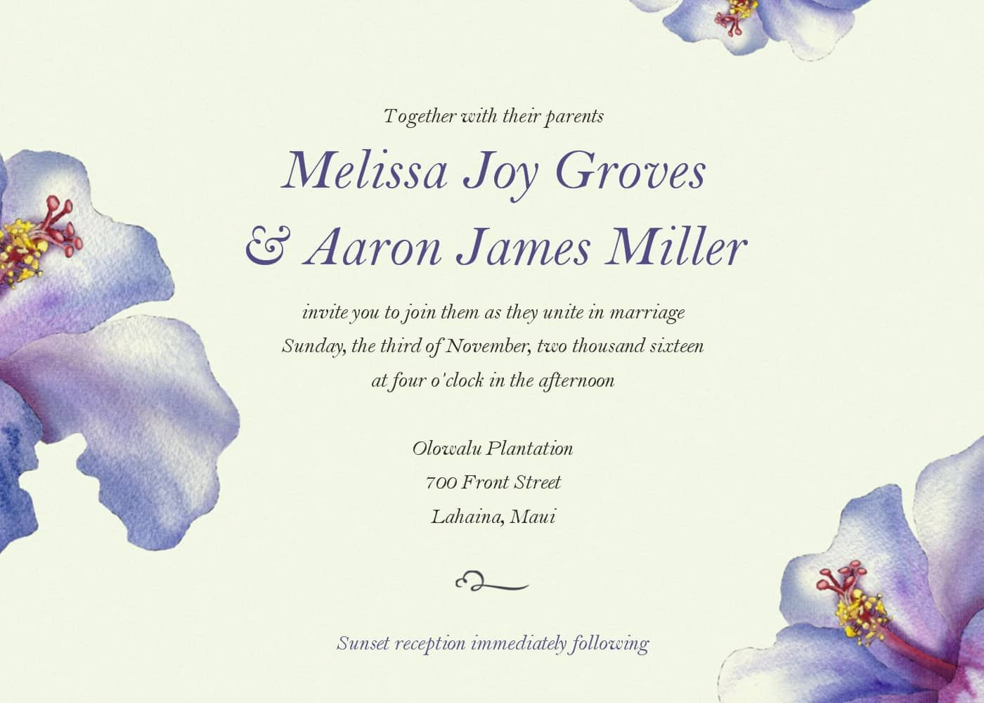Nice Electronic Wedding Invitations Free Templates Invitations in proportions 1400 X 1000