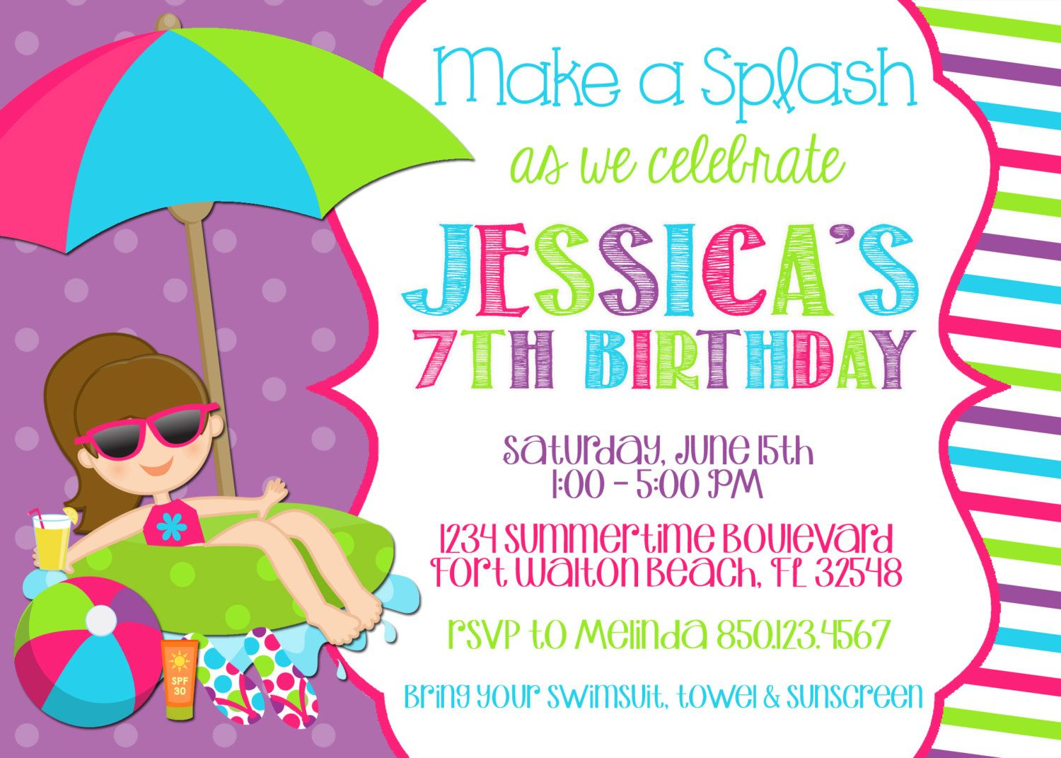 Nice Free Template Birthday Party Invitation Templates Free pertaining to dimensions 1500 X 1071