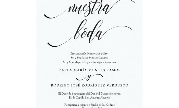 Nuestra Boda Editable Spanish Wedding Invitation Zazzle In with regard to dimensions 1106 X 1106