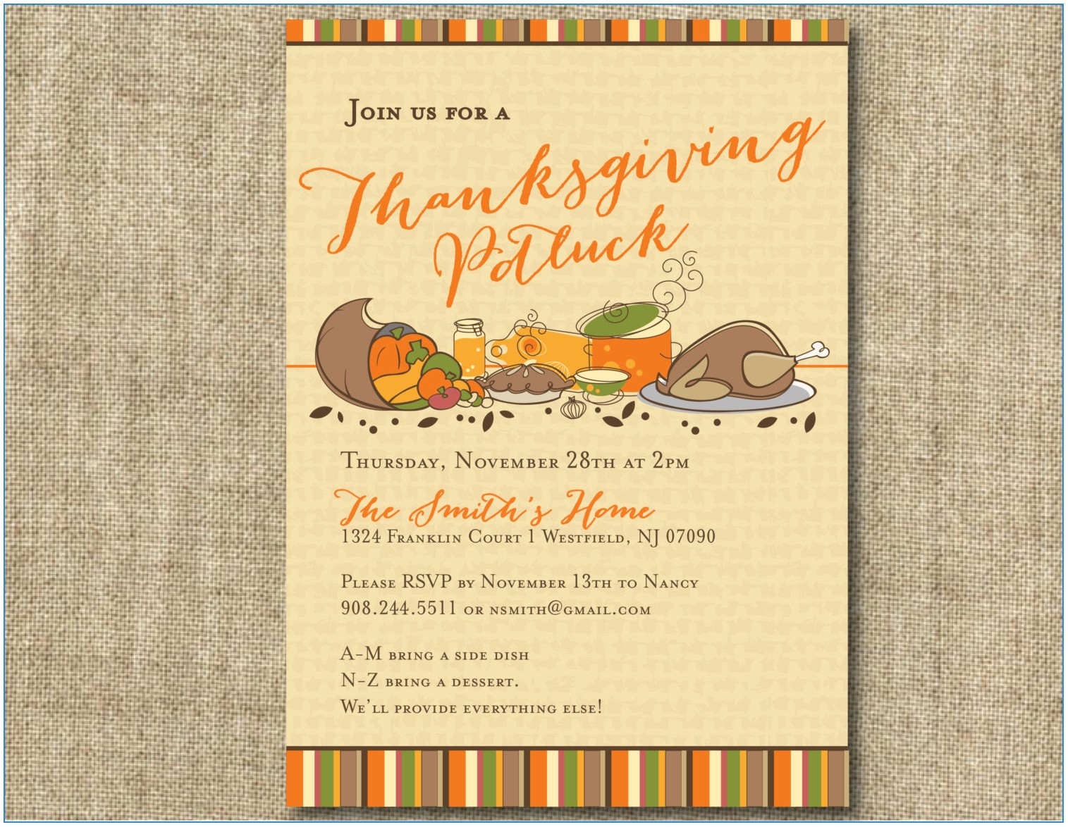 Office Potluck Invitation Template Template Resume Examples throughout measurements 1515 X 1174