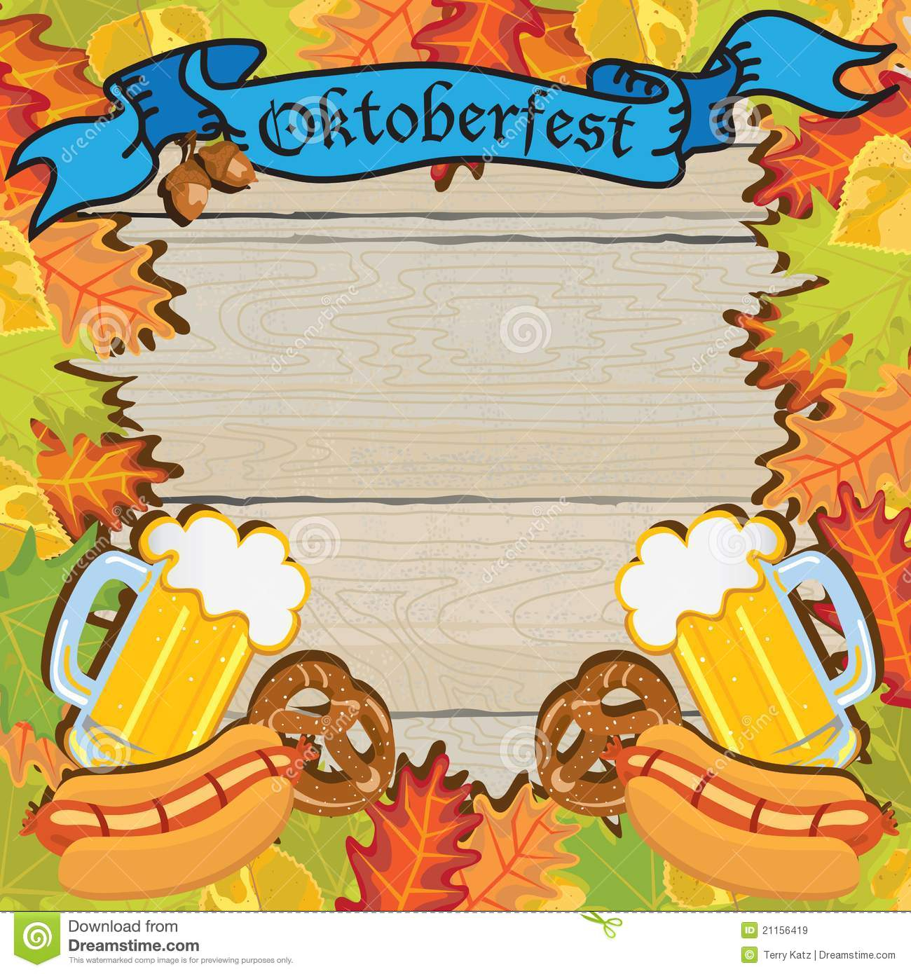 Oktoberfest Party Frame Invitation Poster Editorial Stock Image inside sizing 1300 X 1390