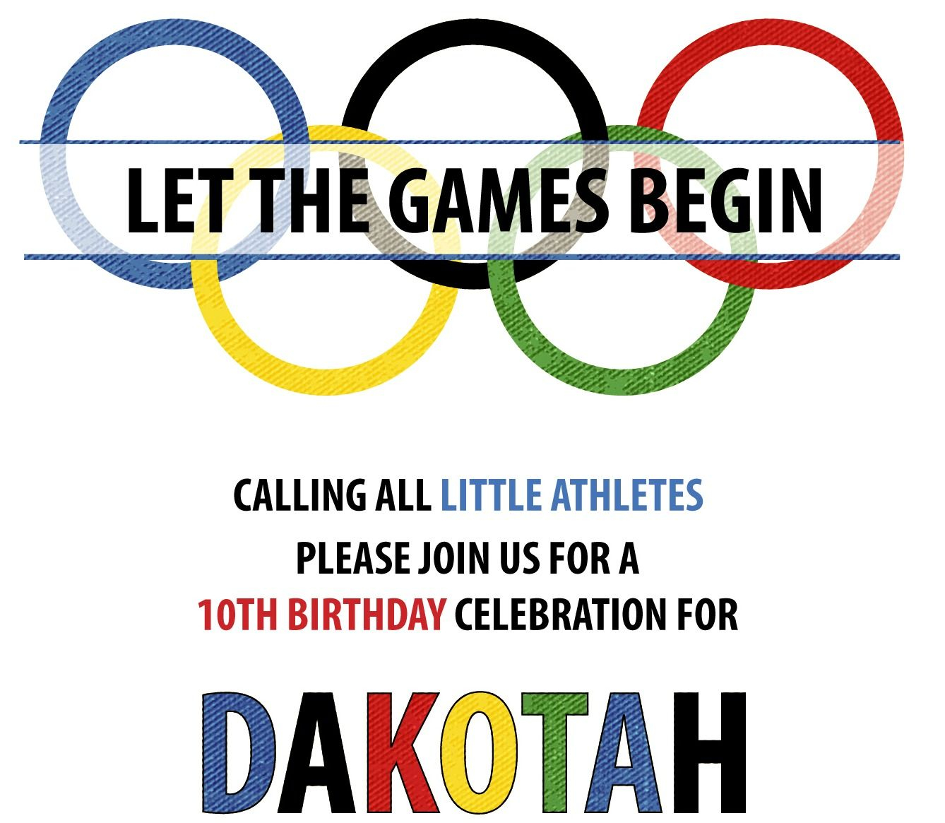 Olympic Invitation Created Jessica Kirkland Olympic Party intended for measurements 1338 X 1165