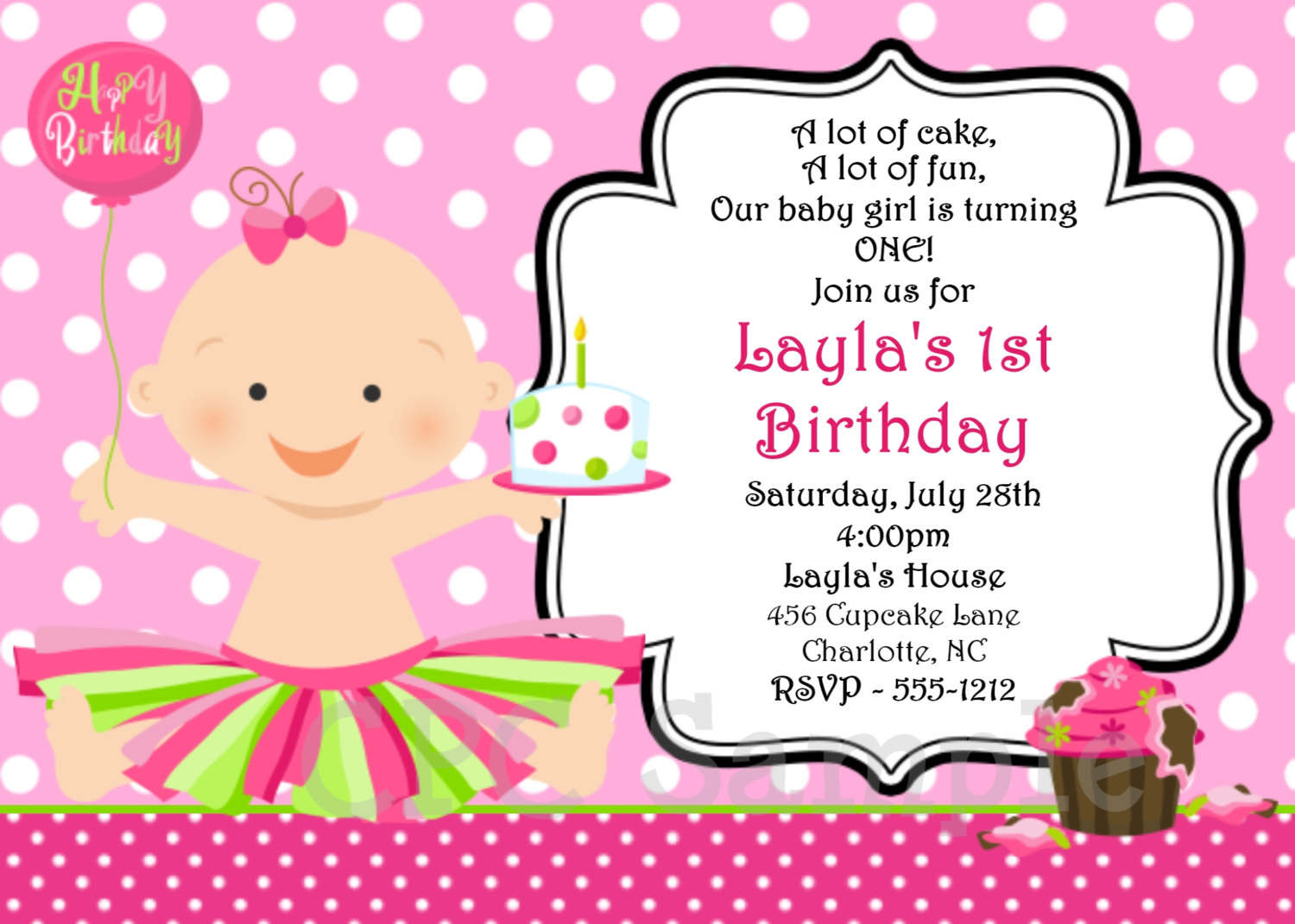 Online Birthday Invitation Template Invitation Templates Free in measurements 1500 X 1071