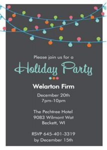 Order Form Christmas Party Invitations Christmas Party within measurements 750 X 1050