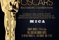 Oscar Invitation Invitations Star Award Oscar Party Prom inside sizing 1200 X 1800