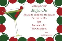 Over 50 Fantastic Christmas Cocktail Party Invitations To Make Your with measurements 1050 X 750