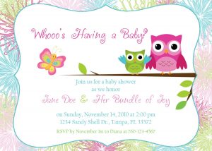 Owl Ba Shower Invitation Designsoccasion On Etsy 1600 with regard to proportions 1500 X 1071