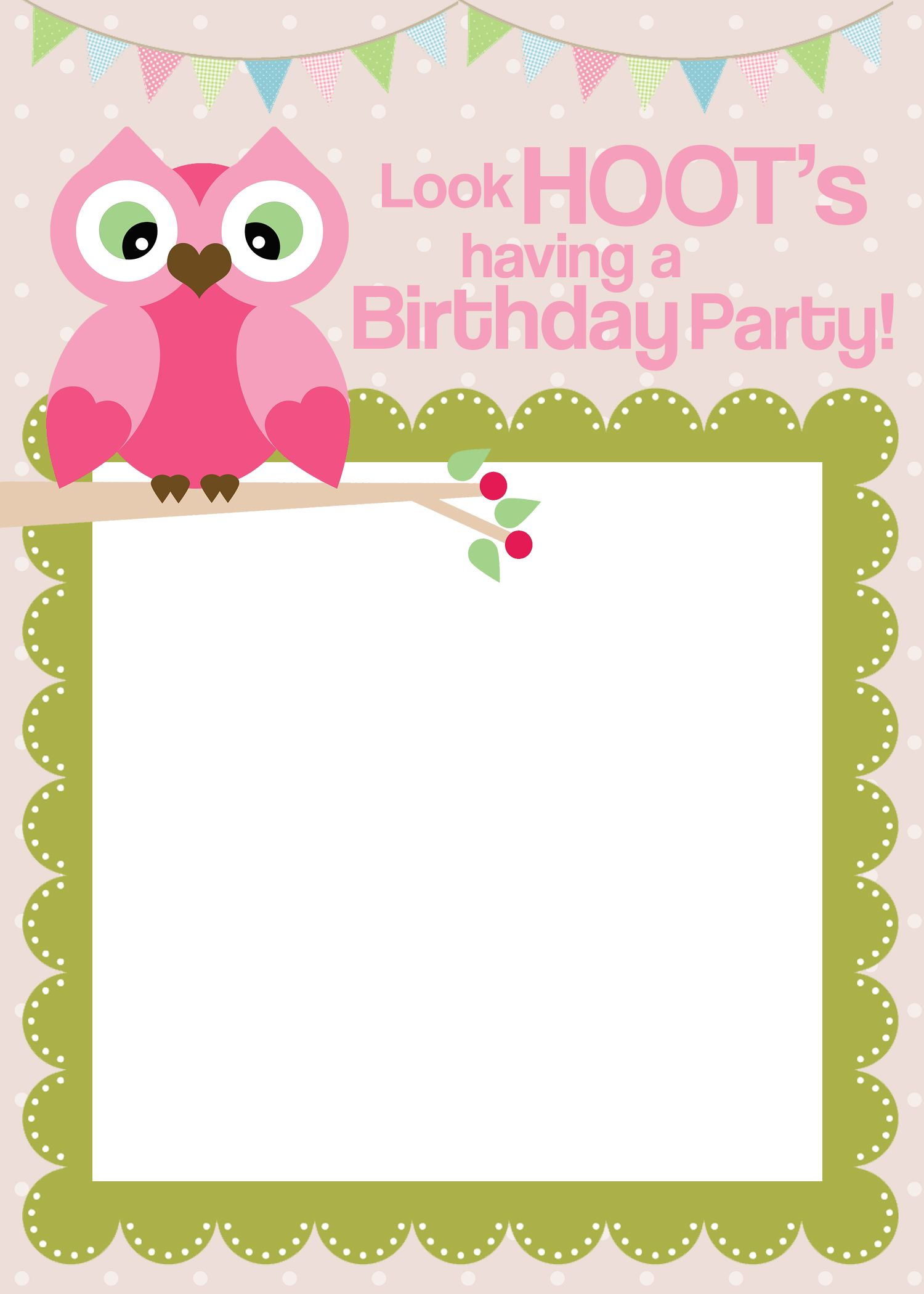 Owl Birthday Party With Free Printables Owl Girl Birthday Party pertaining to measurements 1500 X 2100