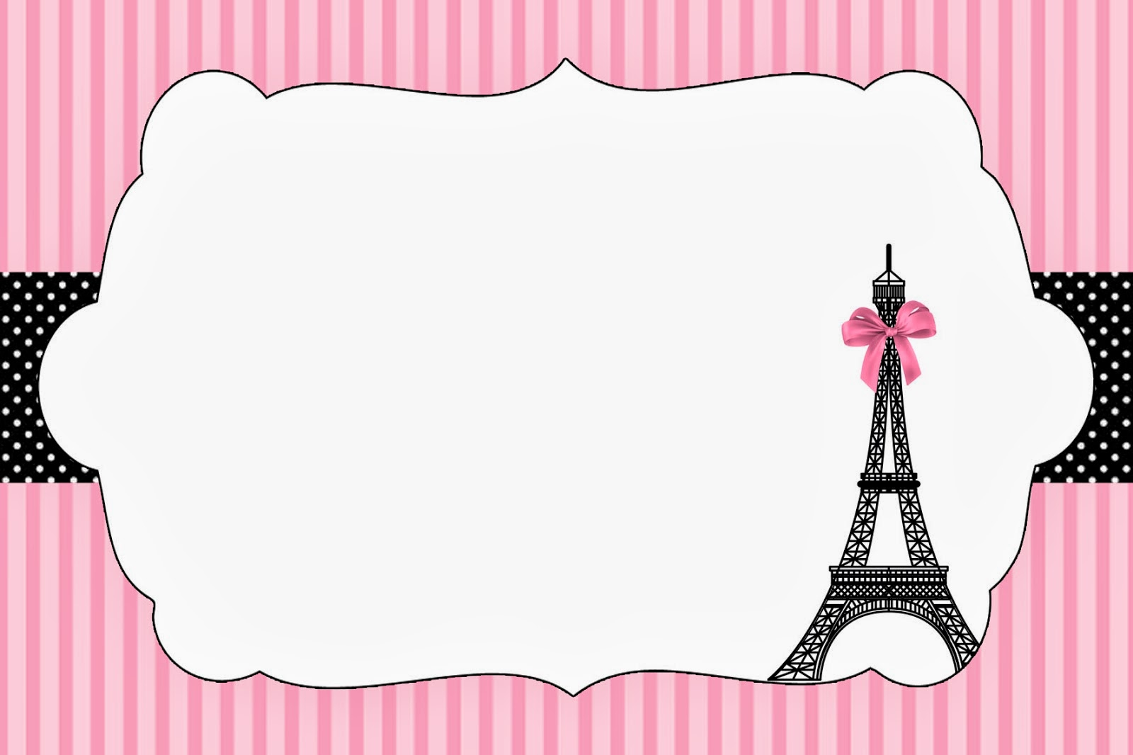 Paris Invitations And Free Party Printables Oh My Fiesta In English regarding sizing 1600 X 1066