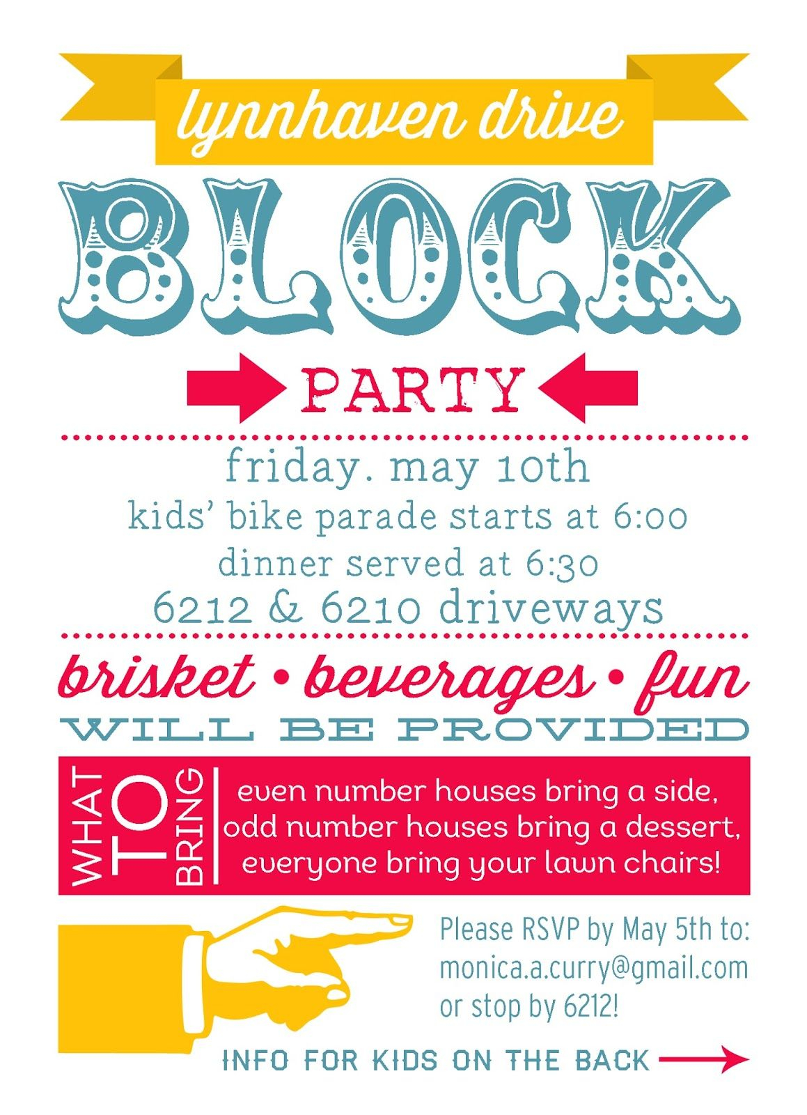 Party Invite Template Block Party Invitation Template Harry Lets pertaining to sizing 1159 X 1600